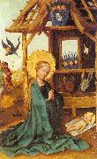 Lochner, Stephan Adoration of the Child oil painting artist